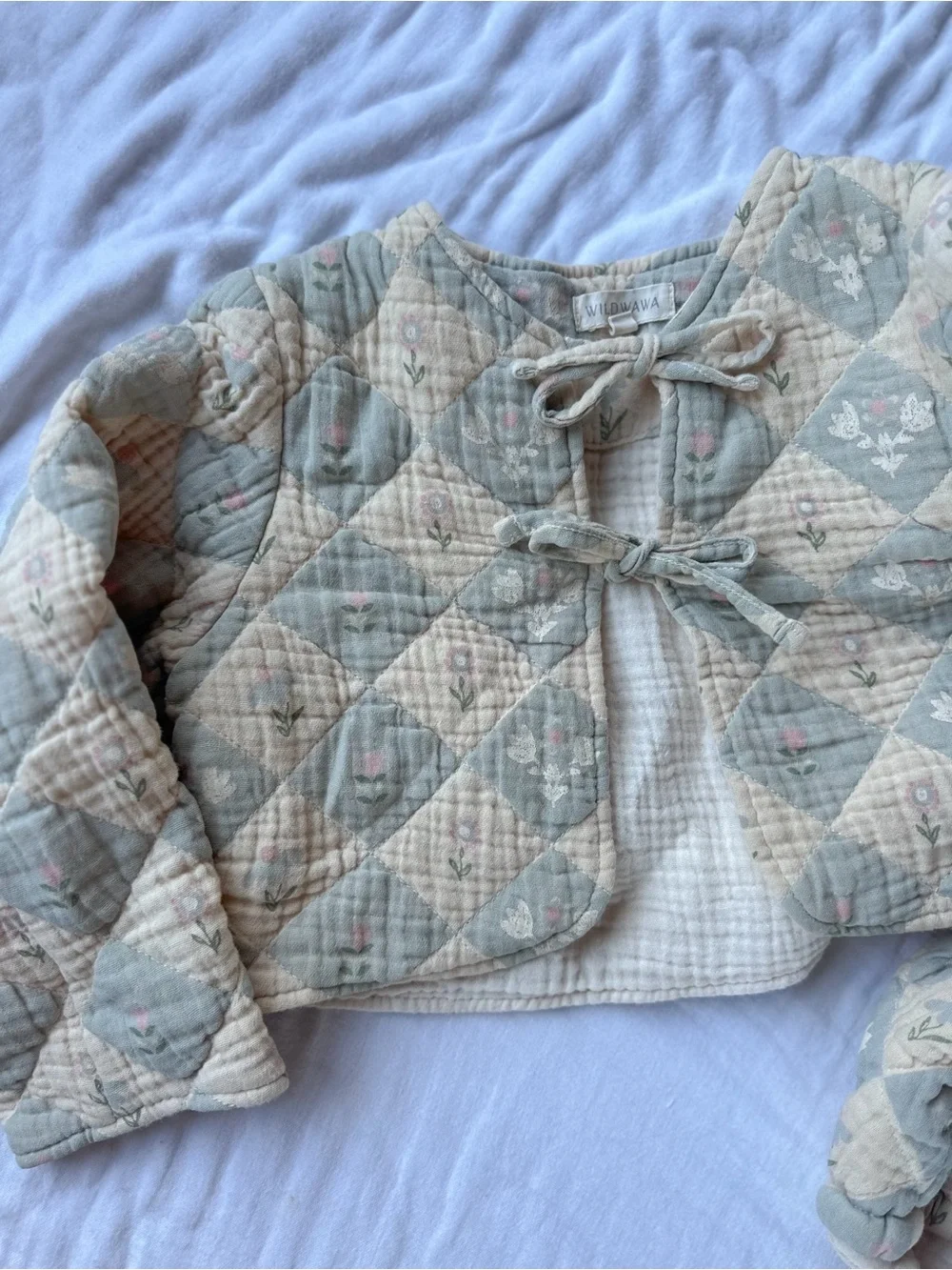 Wild Willa two piece quilted outfit